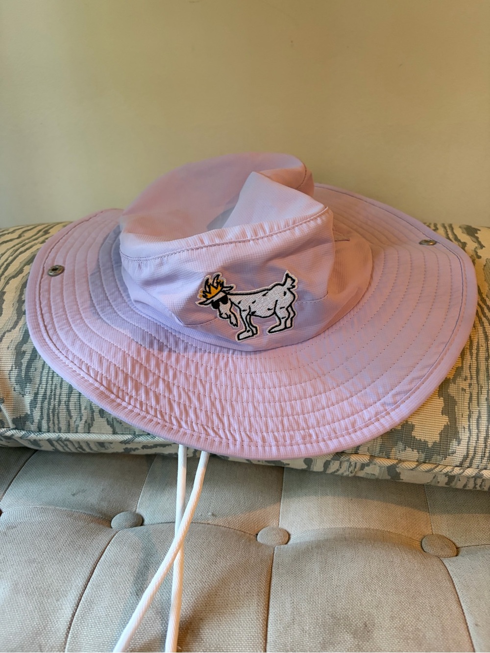 Goat Usa Purple Bucket Hat